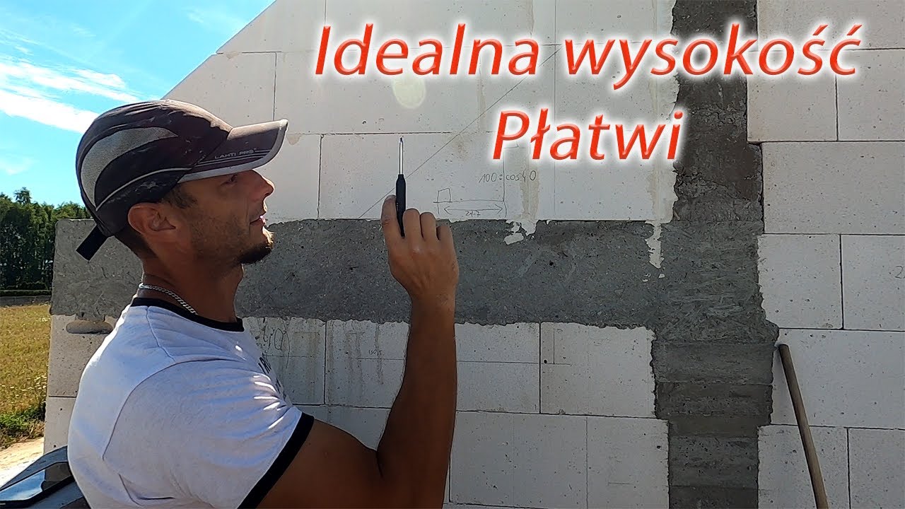 Jak szybko i dokładnie wyznaczyć wysokość gniazd pod płatwie??? Przygotowanie do więźby dachowej???