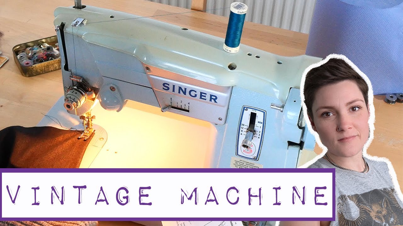 Singer 357K | Vintage Sewing Machine Restoration, Servicing, Threading and Stitching