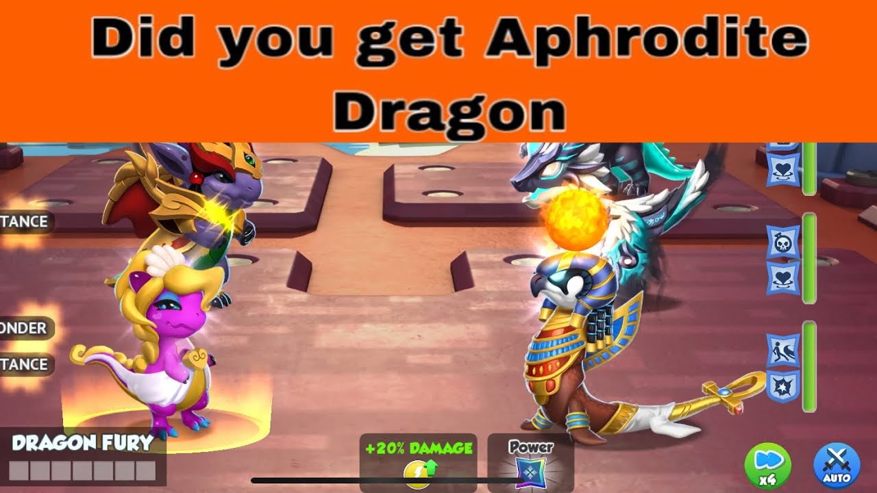 Did you get aphrodite dragon ? || Dragon mania legends