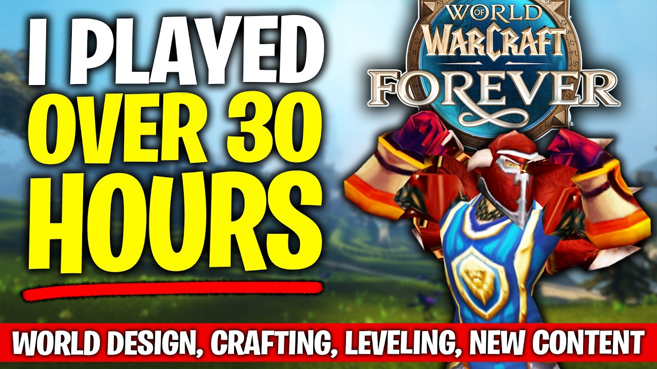 I Played WoW Forever For 3 Days Straight (here's my honest opinion)