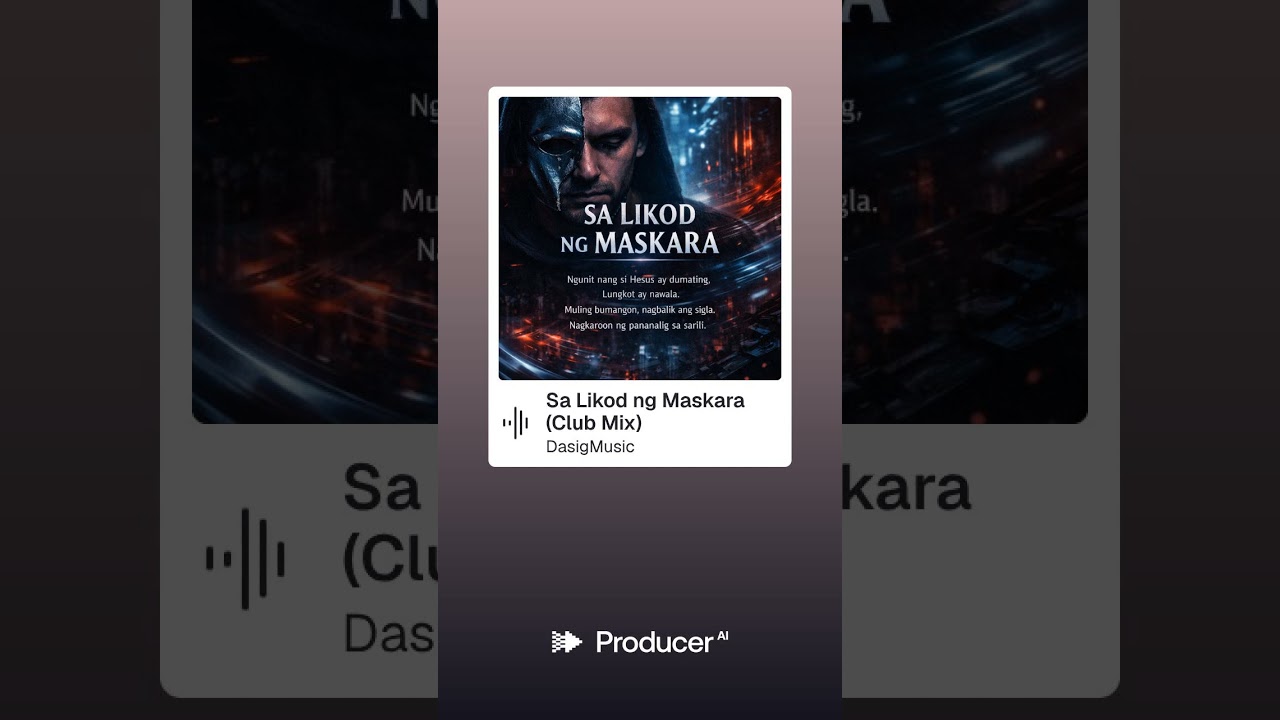 Sa Likod ng Maskara