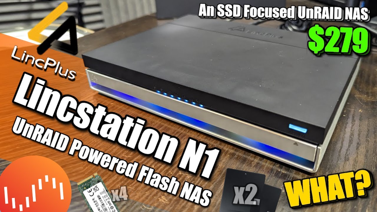Lincplus Lincstation N1 SSD NAS Review - A Silent, UnRAID NAS?