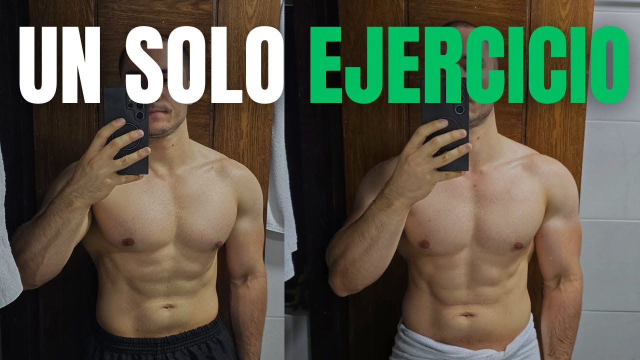 SOLO 1 EJERCICIO POR MUSCULO ES SUFICIENTE *y es este