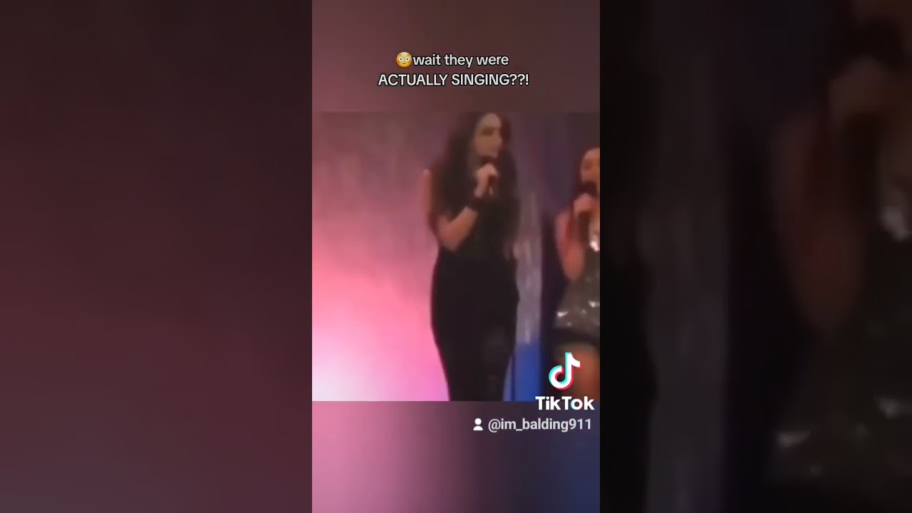 Victorious - Behind The Scenes Ariana Grande and Liz Gillies Singing Give It Up Live On Set