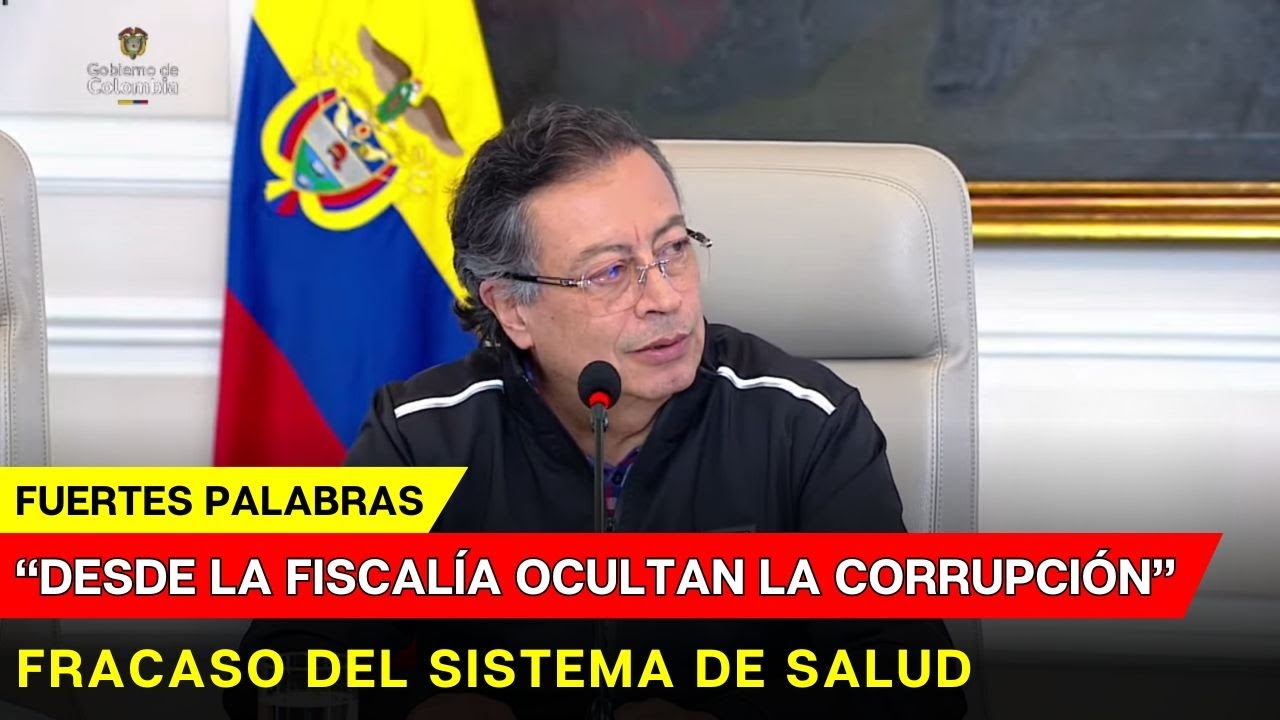 FUERTES Palabras de PETRO en el Consejo de Ministros por el robo a la Salud