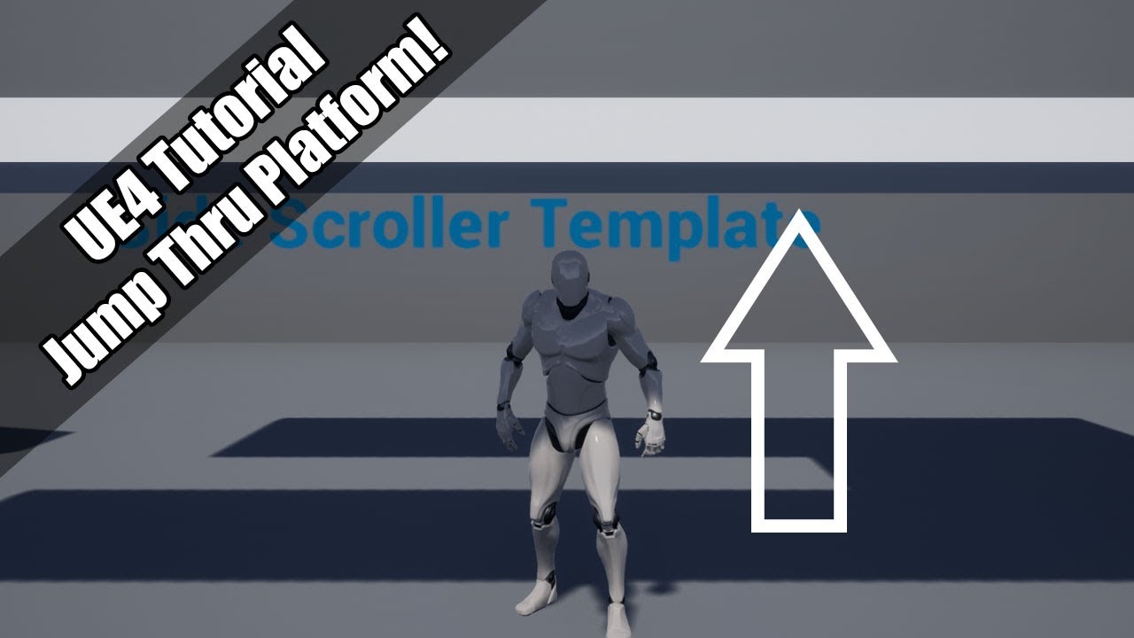 UE4 - Tutorial - Jump Through Platforms (Request)