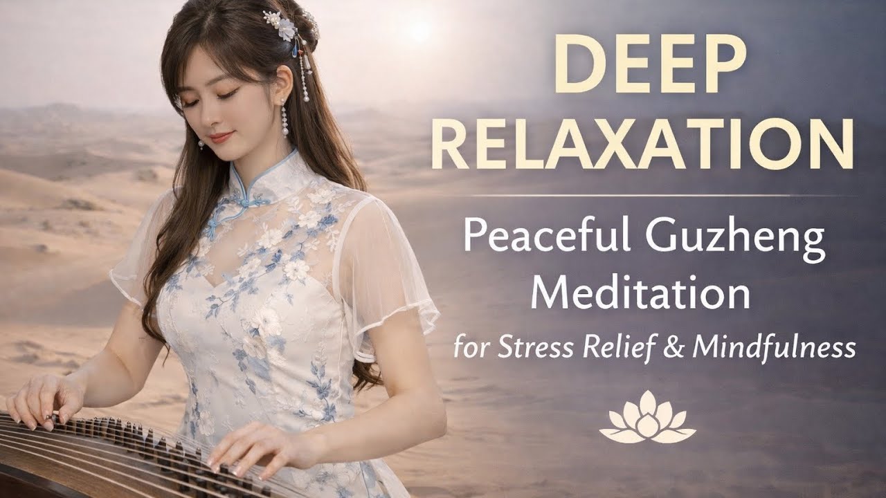 40 Minutes of Deep Relaxation – Peaceful Guzheng Meditation Music for Stress Relief & Mindfulness 