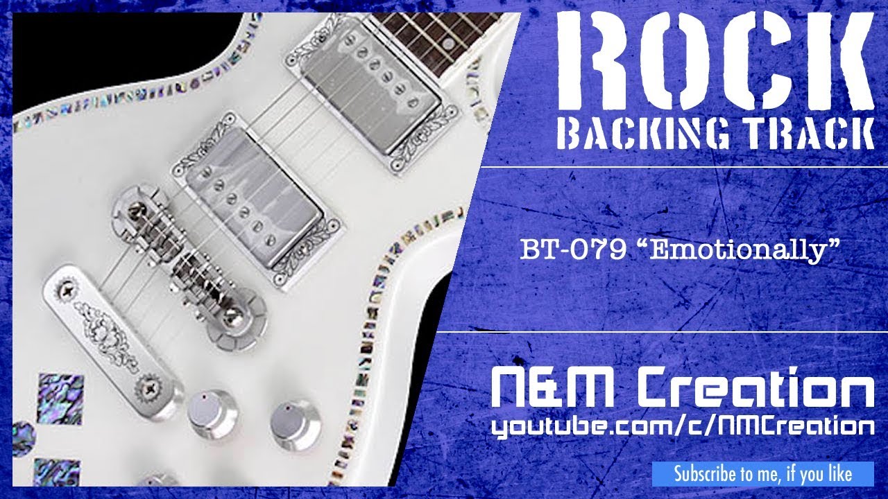 Soft Rock Ballad Backing Track in C | BT-079