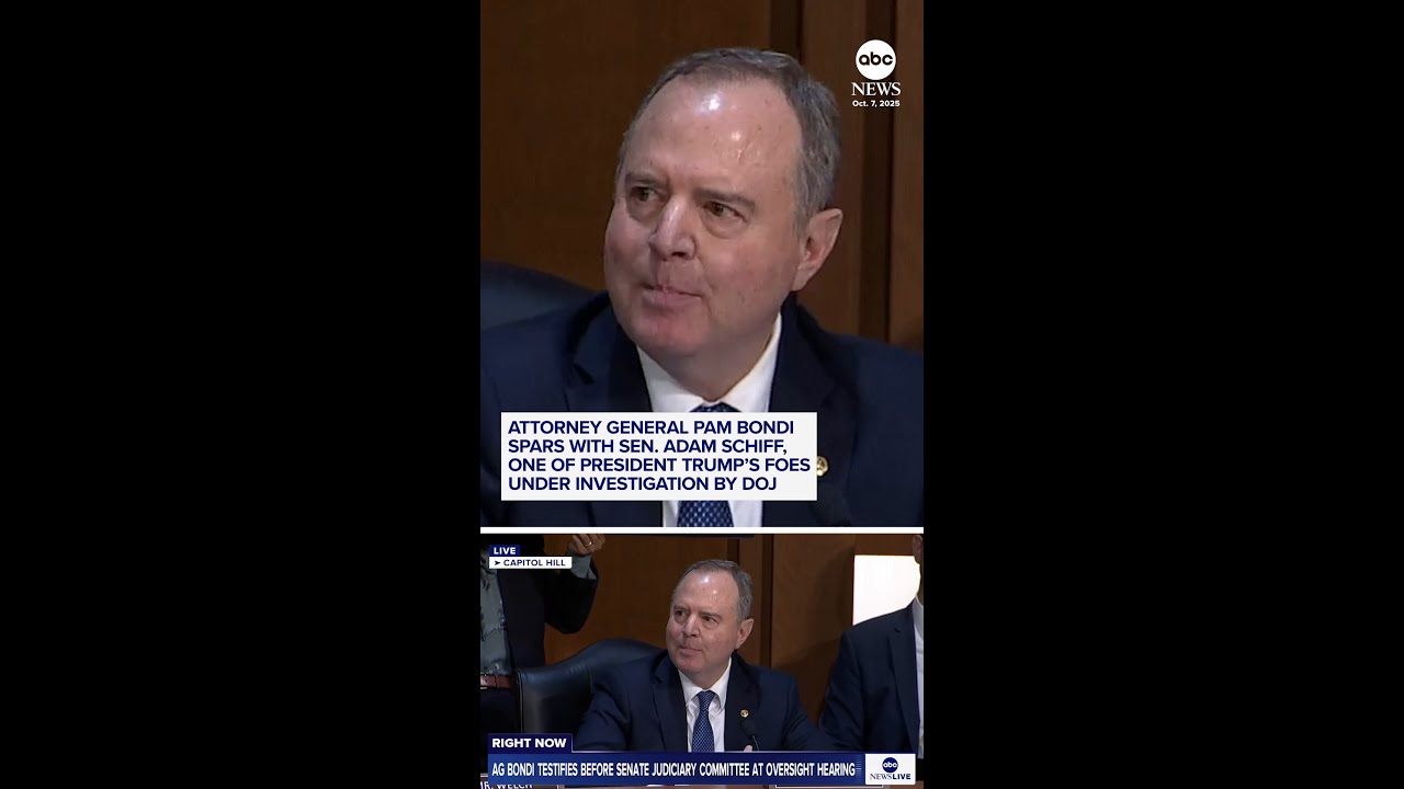 Pam Bondi, Adam Schiff spar at Senate hearing