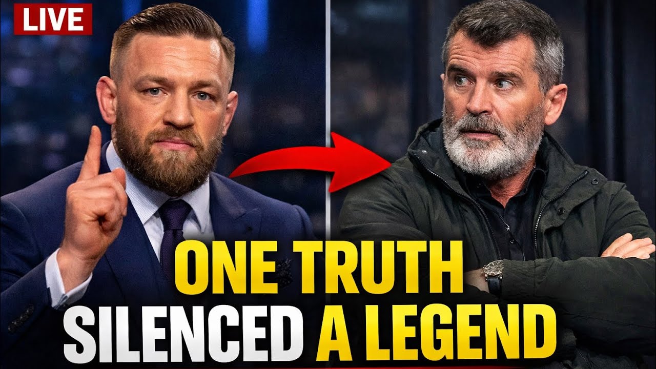 When Roy Keane Tried to Belittle Conor McGregor on Live TV-His Response Was Brutal
