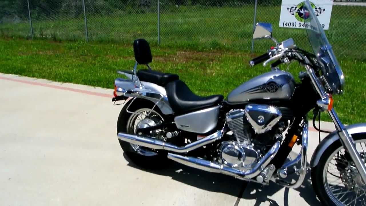2006 Honda VLX600 DLX Shadow 600 Overview Review Walk Around