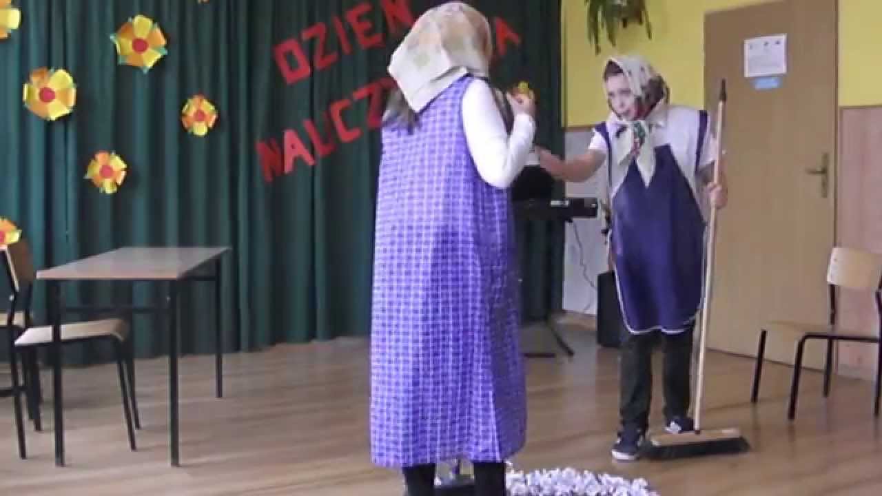 Przedstawienie na Dzień Nauczyciela w Szkole Podstawowej w Zagości. 15.10.2015