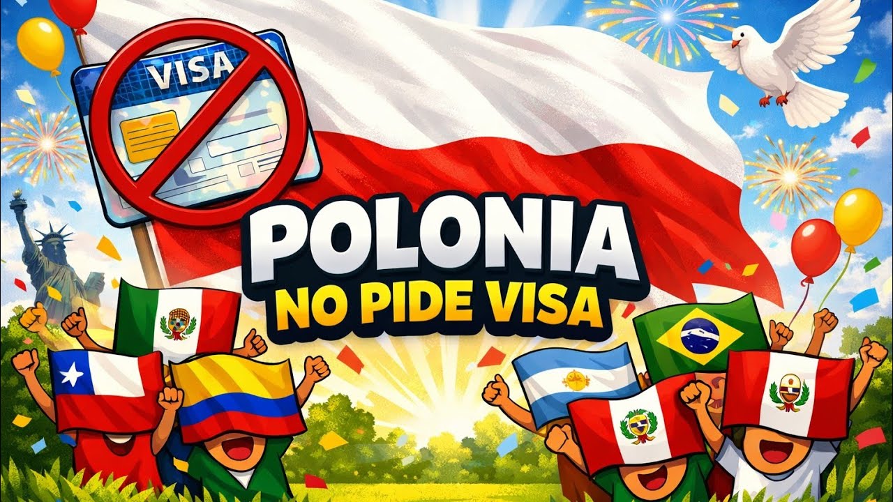 POLONIA ya no pide VISA a Latinos 🇵🇱🇵🇱😱🤔🤔