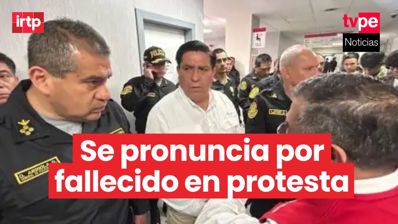 Ministro del Interior niega presencia de PNP en plaza Francia y descarta intervenci&oacute;n de grupo Terna