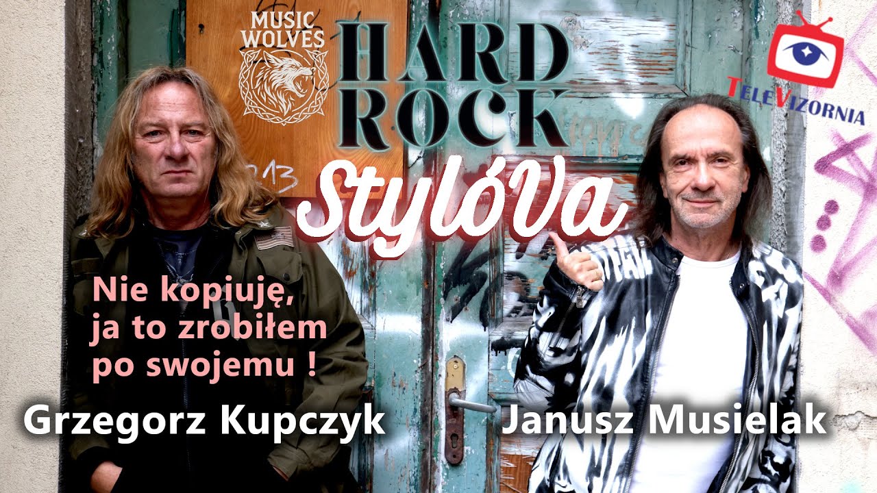 #HardRockStylóva #02: GRZEGORZ KUPCZYK & JANUSZ MUSIELAK #ZupełnieInnaPłyta #televizornia 