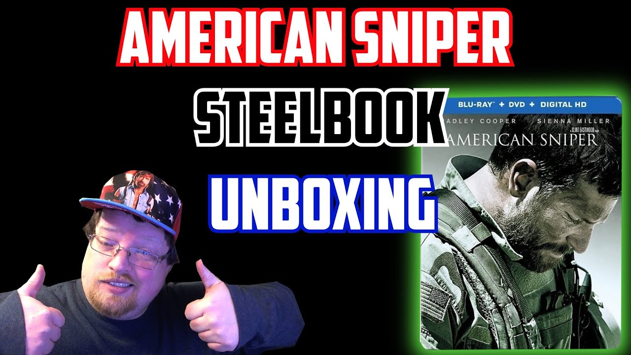 American Sniper (Target Exclusive) Steelbook Unboxing (Giveaway Ended)