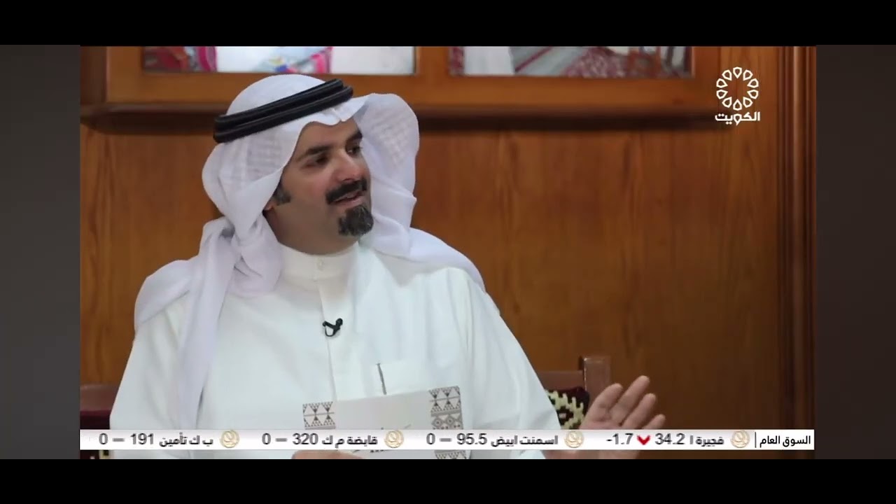 الدكتور / فيصل بن مطلق الزعبوط المطيري . و حديثه في تلفزيون الكويت عن الأديب / إبراهيم الهمزاني .