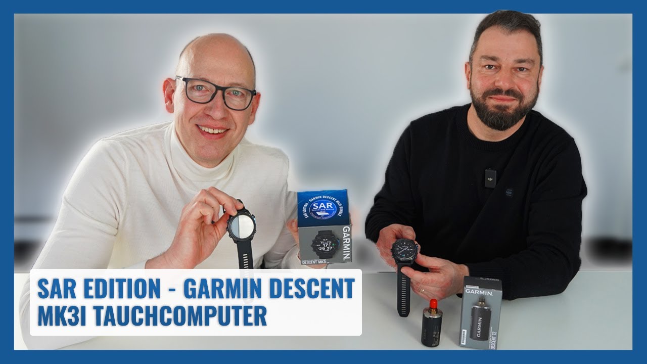 SAR Edition - GARMIN Descent MK3i Tauchcomputer: Unterwasser-Kommunikation für Einsatzkräfte