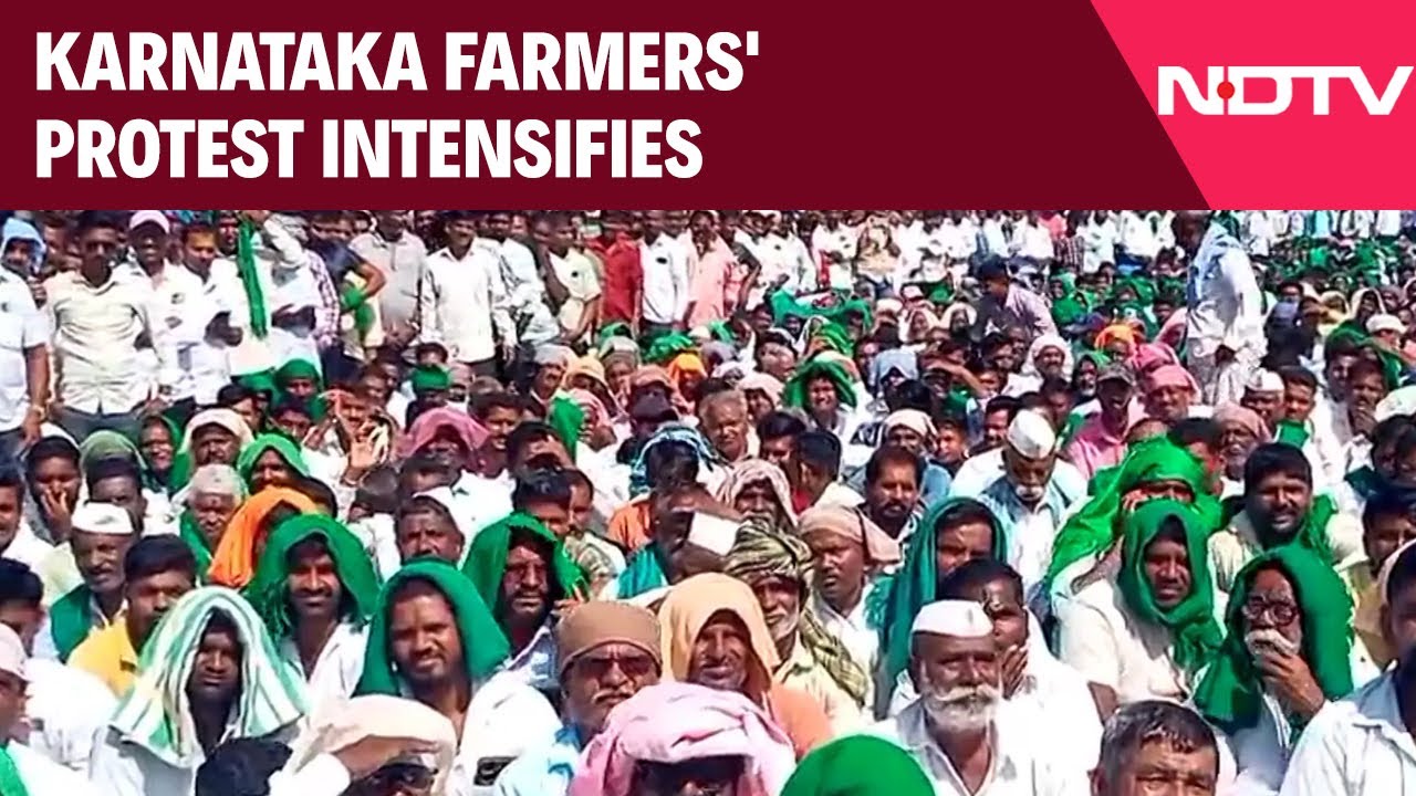 Karnataka Farmers' Protest Intensifies: Demand Rs 3,500 Per Ton For Crop, Govt Offers Rs 3,200