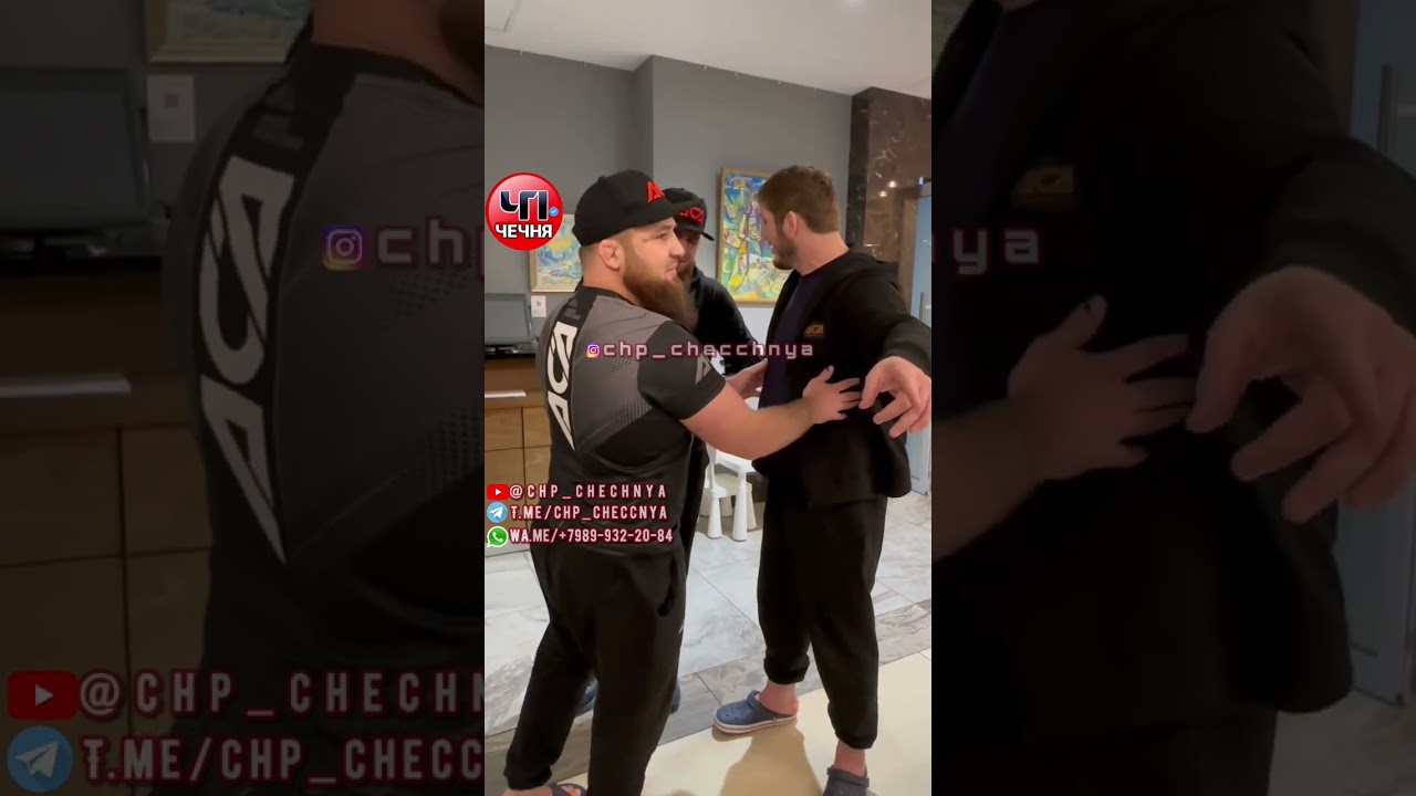 ❗️Конфликт после взвешивания между Муслимом Магомедовым и Адланом Ибрагимовым.