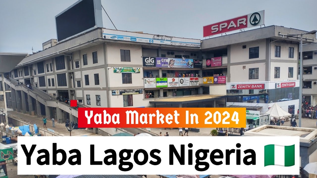 Yaba Lagos Nigeria In 2024 - Brt Station And Market Walk Tour