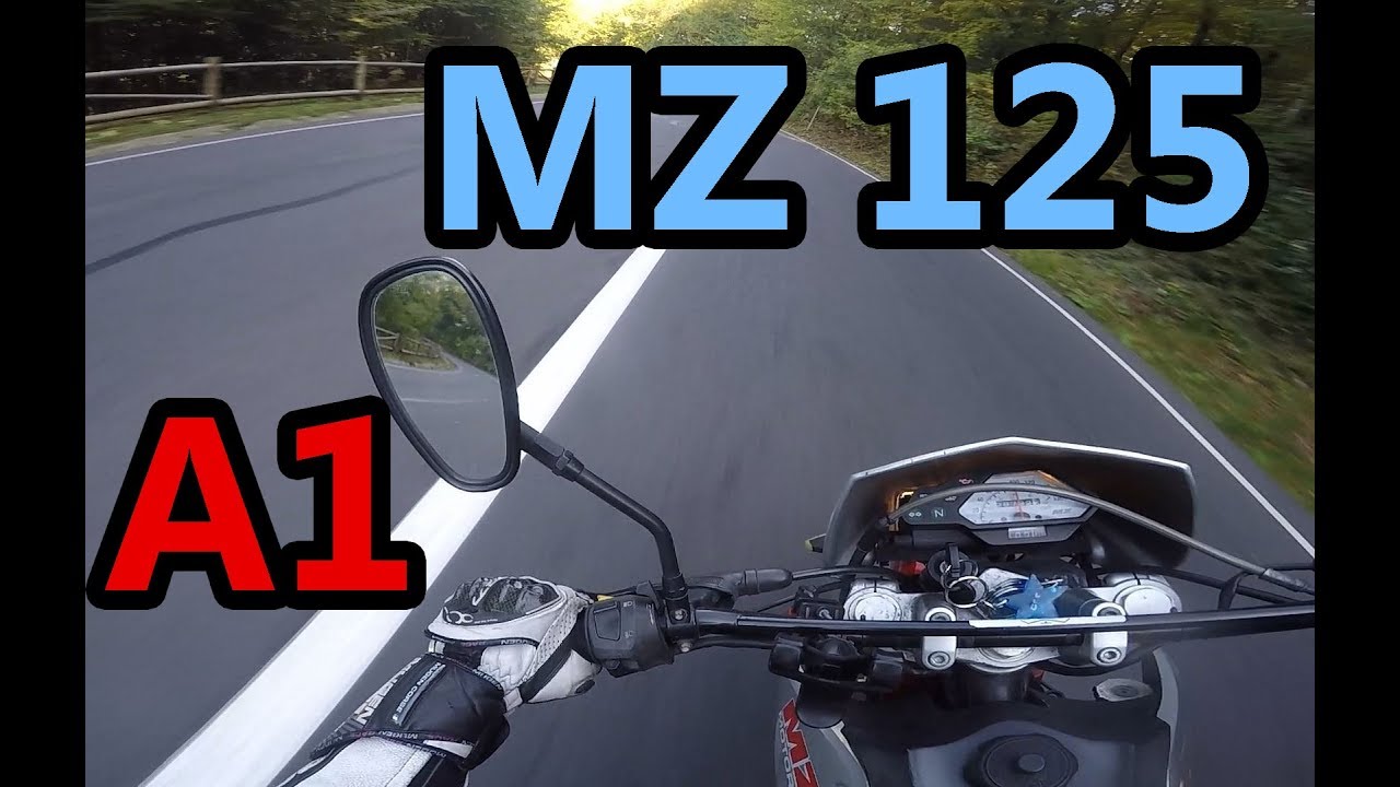 O motocicleta foarte rara pentru A1 - MZ SM 125