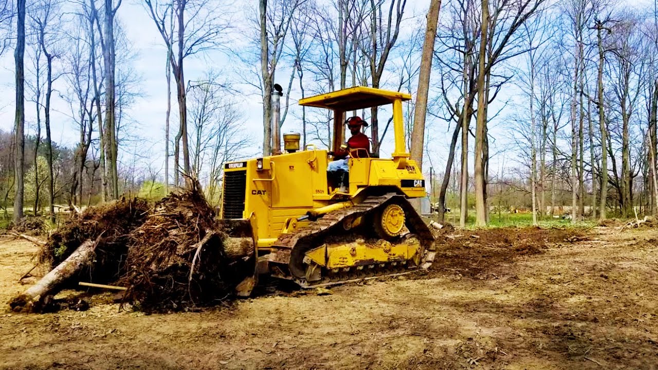 Clearing Land for a House - It Makes for a Big Fire!