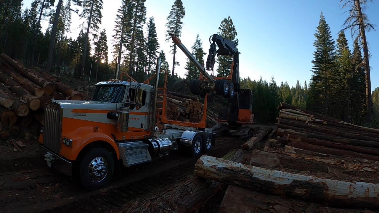 Random Log Trucking clip's part 1