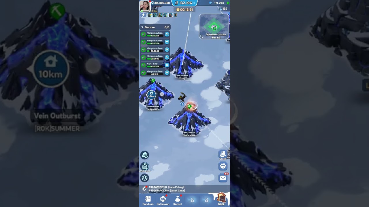 Nabrak 4 Whale Frost Fire TOP 2 #whiteoutsurvival