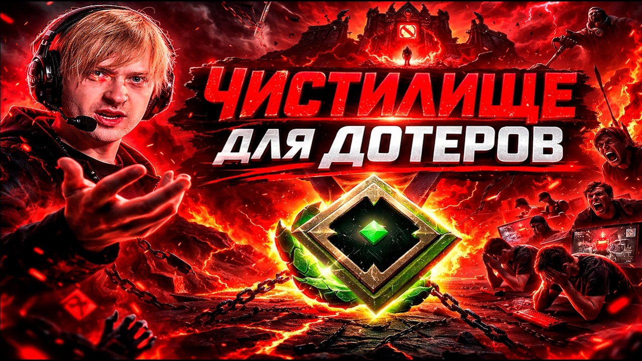 НС ПОПАЛ В ДОТЕРСКОЕ ЧИСТИЛИЩЕ НА РЕКРУТАХ   / Ns Dota 2
