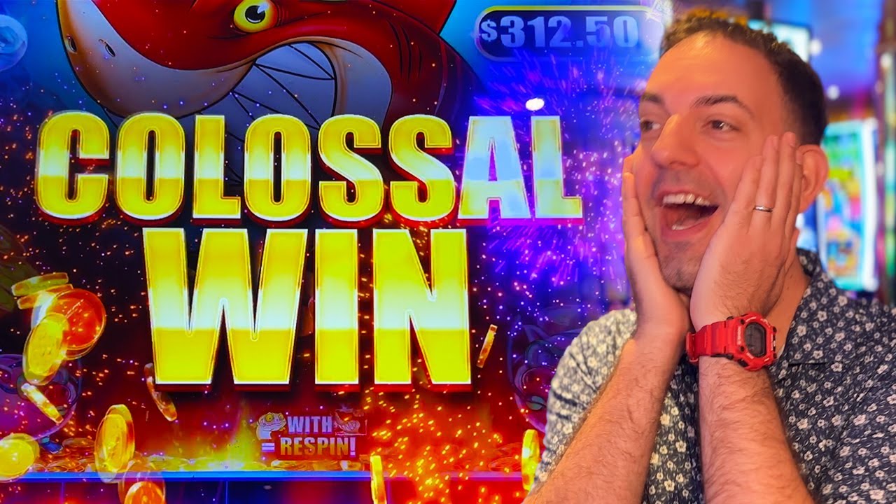 $82.50 Bet 🦈 Shark's Lock DOUBLE Bonus JACKPOT!