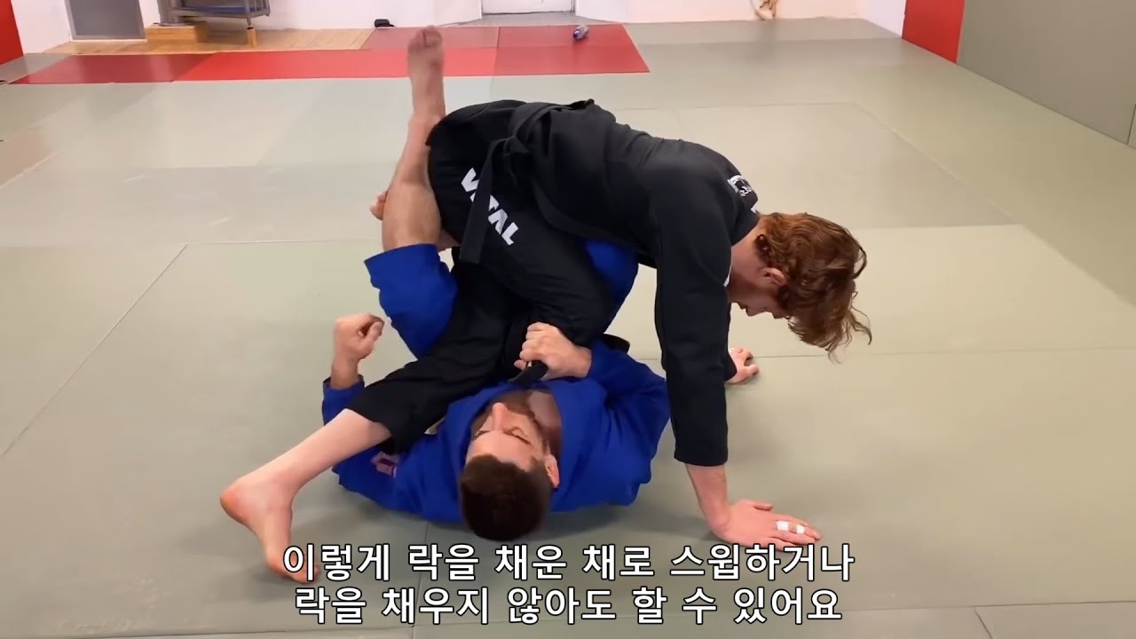 [한글 자막] 라펠가드 스윕과 그립싸움 중요 디테일 by 다니엘 마이라