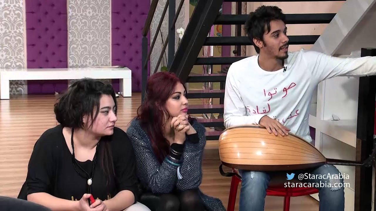 عبد السلام الزايد في جلسة السوشيال ميديا 21/12/2014 Twitter - ستار اكاديمي 10 - Abdel Salam el zayed