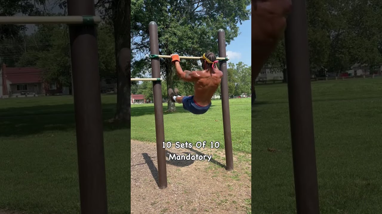 10 Sets Of 10 Mandatory. #pullups #pullups #dips #streetworkout #backworkout #pennsylvania #realtalk