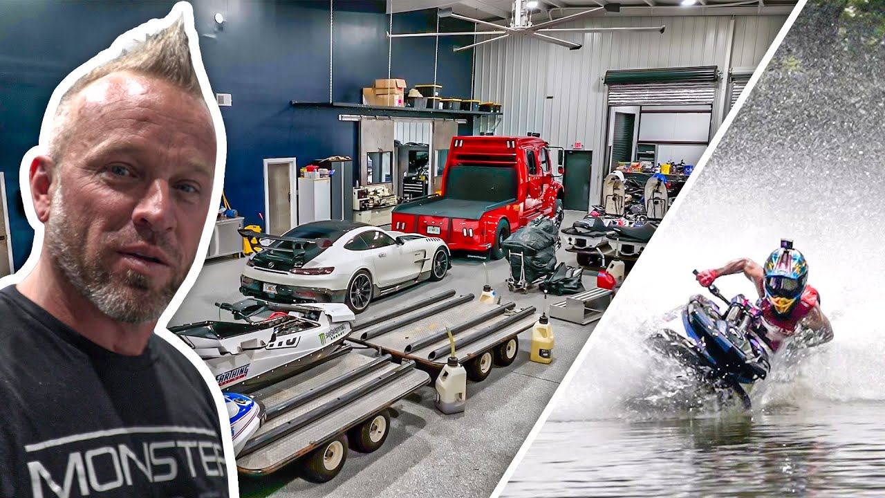 Farthing Racing Shop Tour | Ripping Fast Powersports GP1Rs On The Lake!