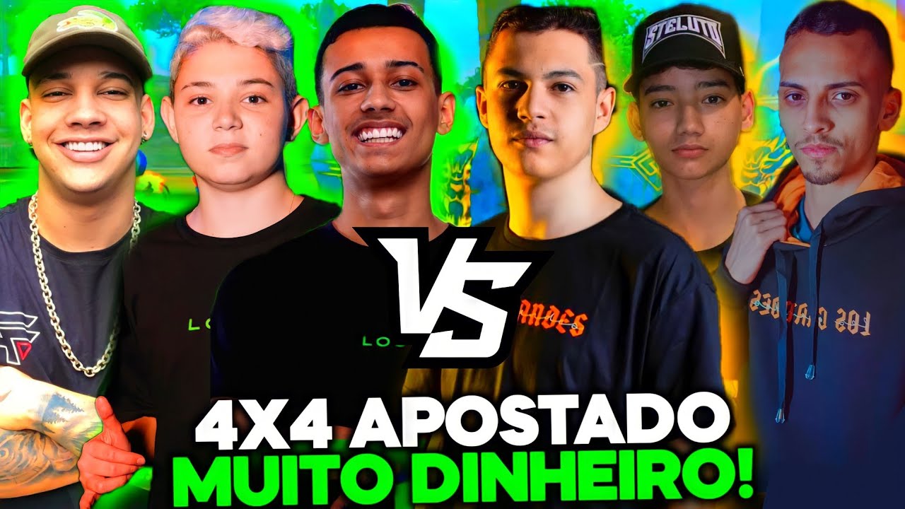 THURZIN FEZ JOGADA DO ANO LEVOU OS 4 NESSE 4V4 APOSTADO CONTRA TWO9! FT. BAK, DANTES, SINCE 😱🔥