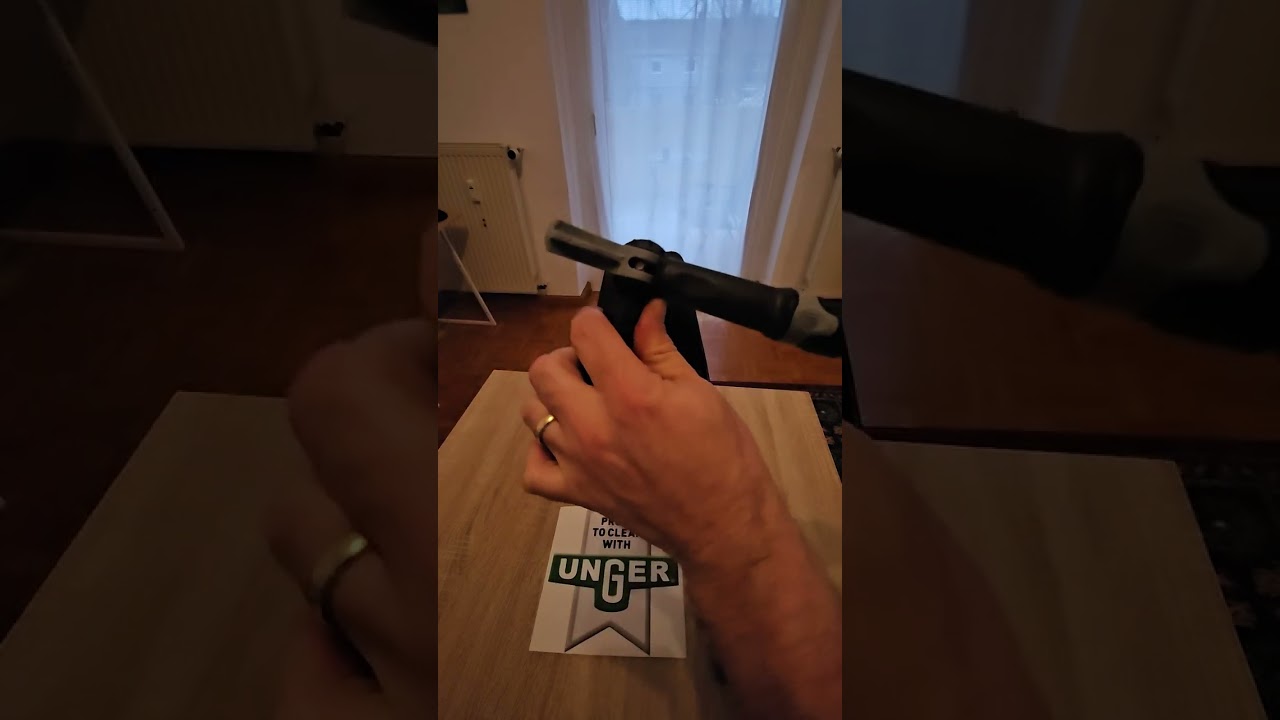 New Unger Ninja pole professional window cleaning