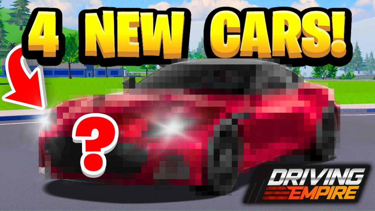 В сети появились сведения о 4 новых автомобилях из игры Driving Empire!
