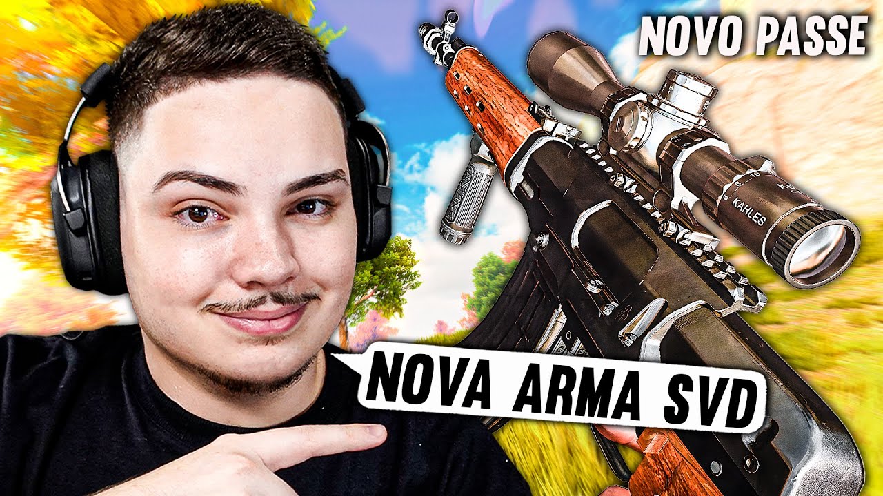*NOVA ARMA* SVD + NOVO PASSE no BLOOD STRIKE 🔥 (Nova Atualização!)
