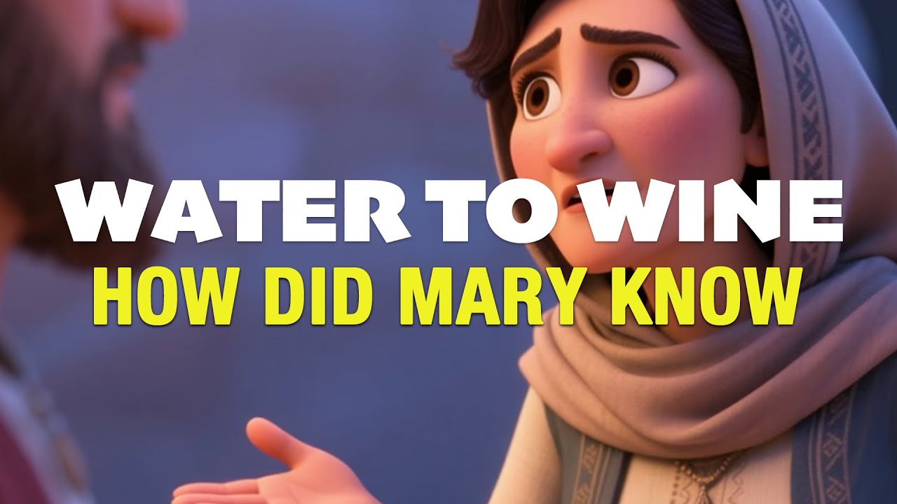 Jesus's First Miracle - Water to Wine | How Did Mary Know