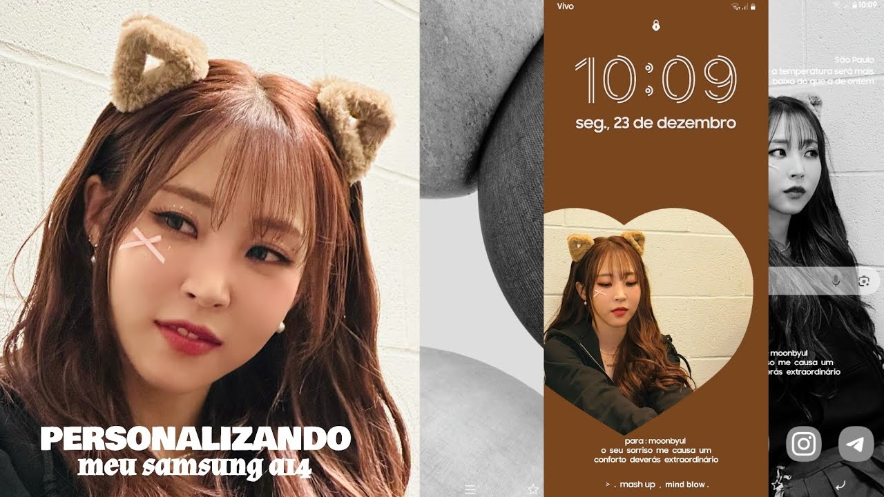 personalizando meu samsung a14.