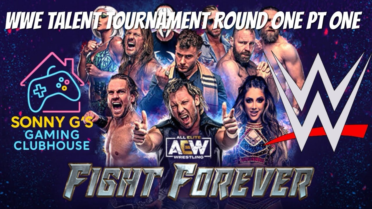 AEW Fight Forever - WWE Tournament Round One Part 1 - PS5 Gameplay w/ Sonny G
