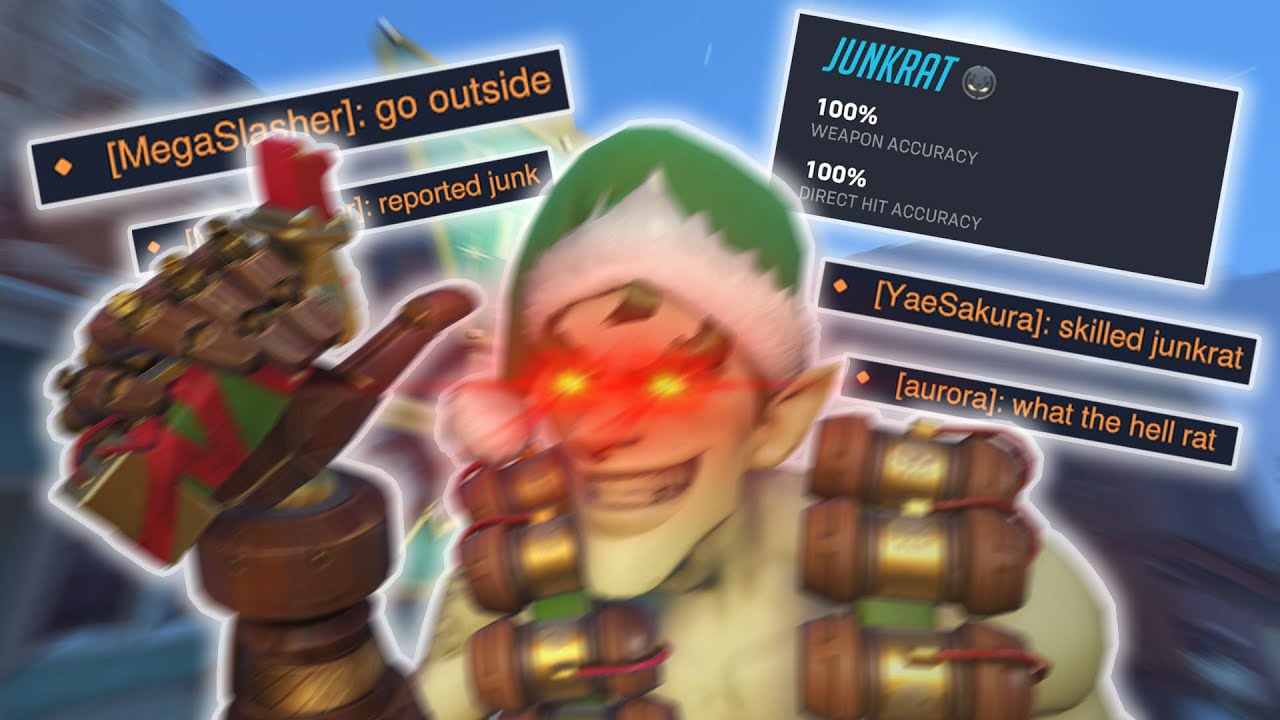 What 100% Accuracy on Junkrat Looks Like...