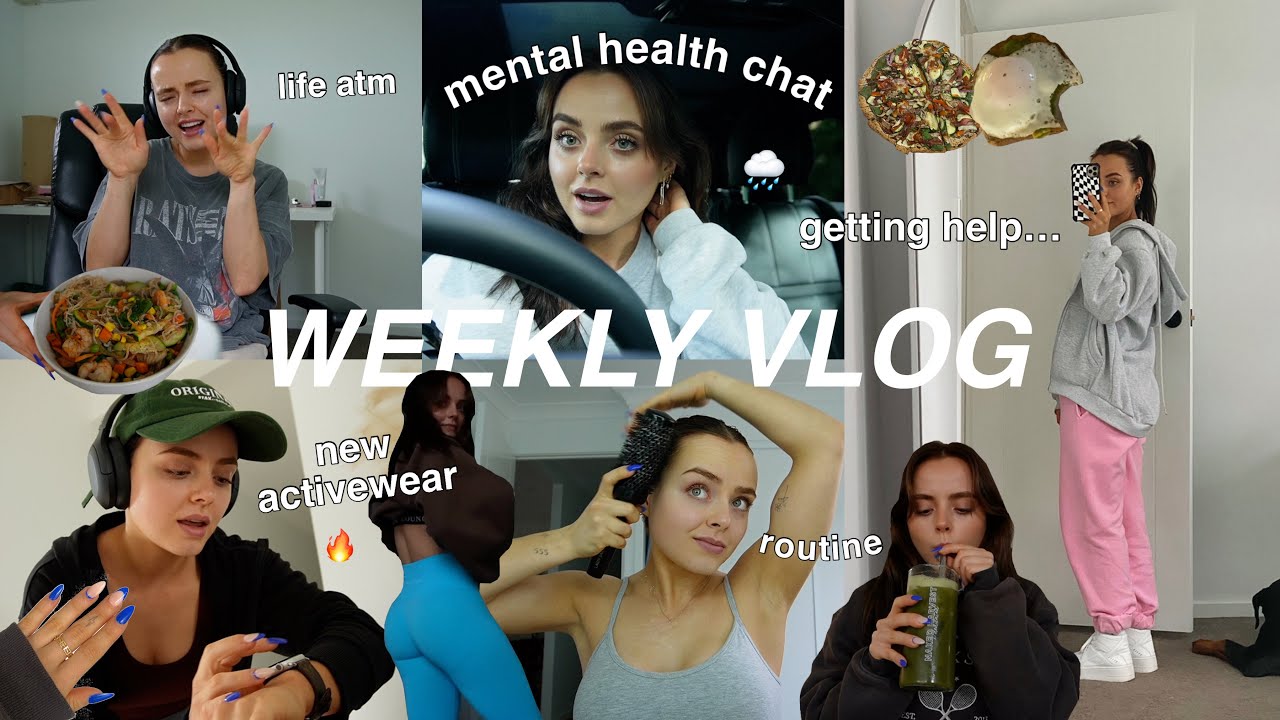 WEEKLY VLOG | getting help | MENTAL HEALTH CHAT | BACK INTO ROUTINE | where i'm at | Conagh Kathleen