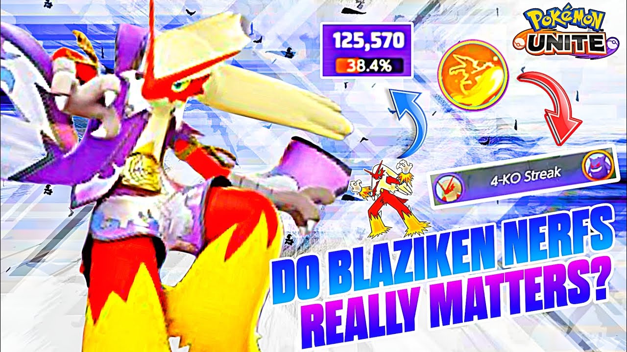 IS BLAZING STILL STRONG AFTER RECENT NERFS ? | LEGEND RANK GAMEPLAY | POKEMON UNITE GAMEPLAY 