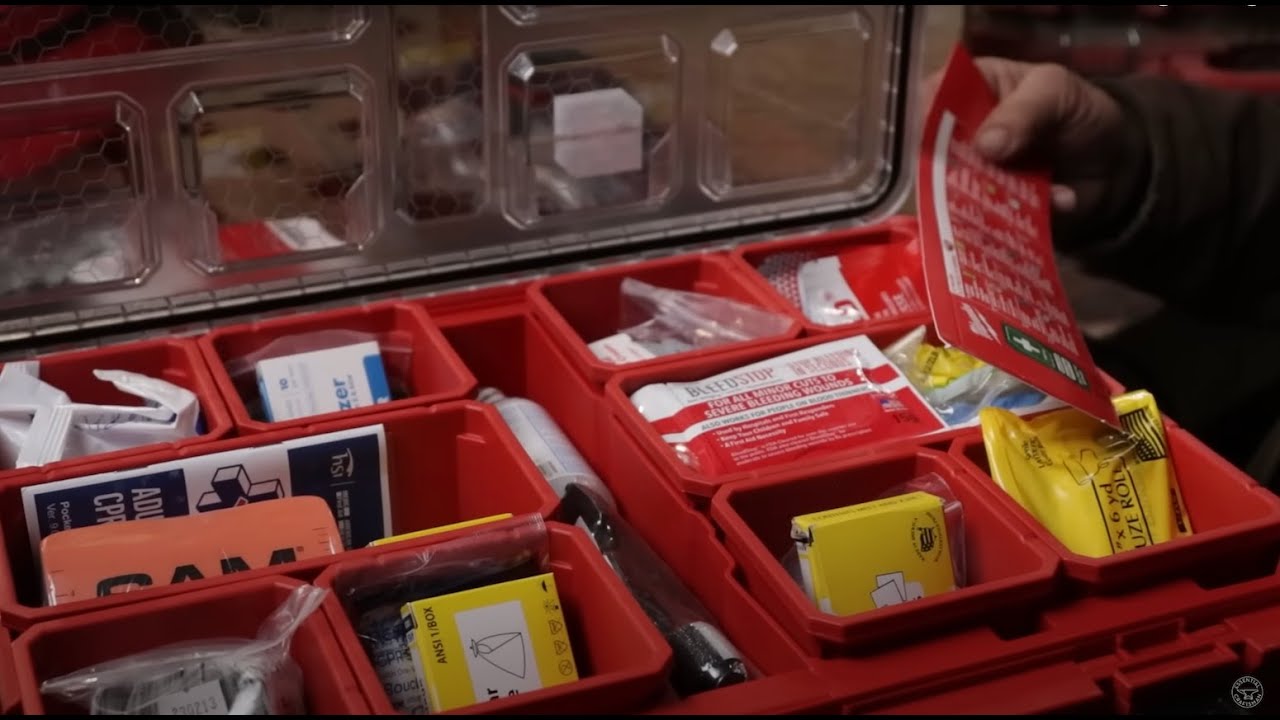 The Best First Aid Kit for Construction: Milwaukee’s Packout