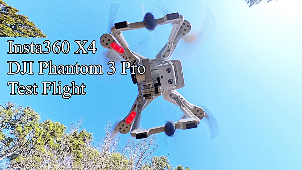 Insta360 X4 Camera on the DJI Phantom 3 Pro