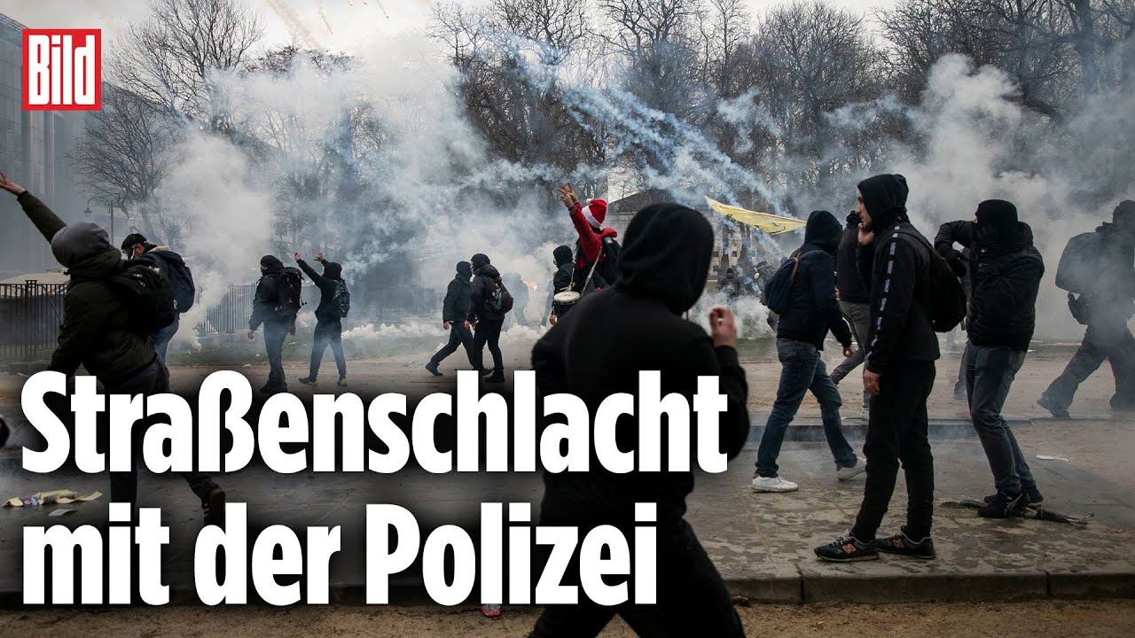 Demo gegen Corona-Maßnahmen: Zehntausende protestieren in Brüssel