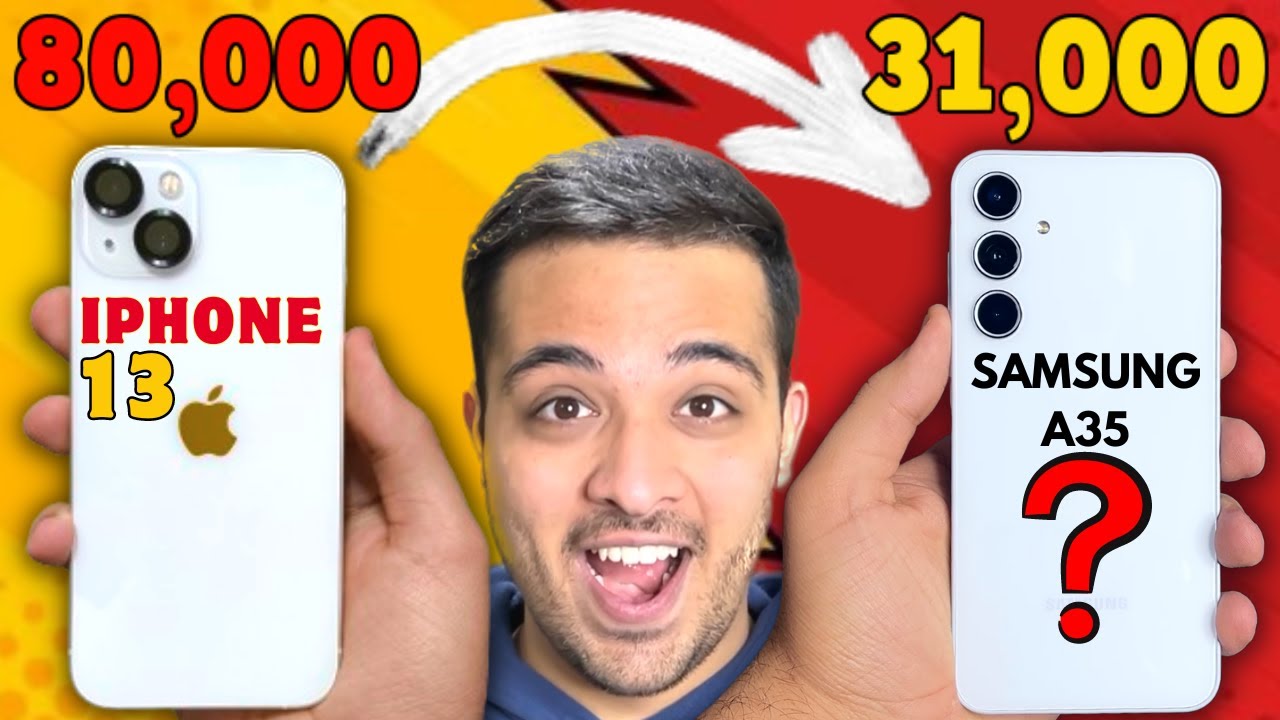 iPhone user switches to Samsung A35 5G 😍