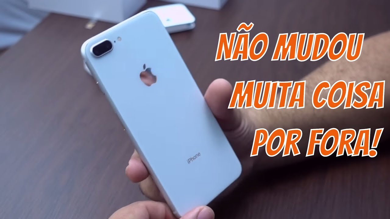 iPhone 8 Plus Unboxing Brasil 2017